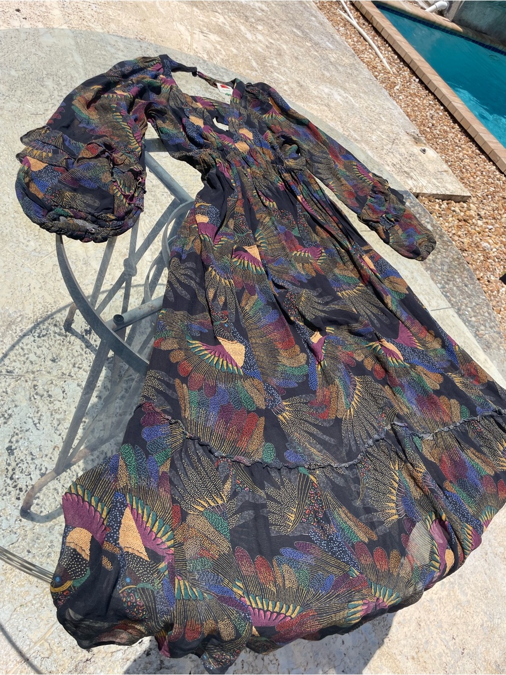 Farm Rio Borogodo Toucan Gown Size XL - Picture 11 of 15